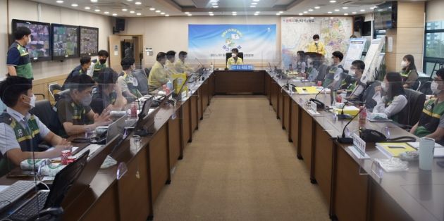 평택시 재난안전대책본부 방문