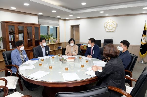 양평군의회 윤순옥 의장, 전진선 군수와 첫 번째 소통간담회