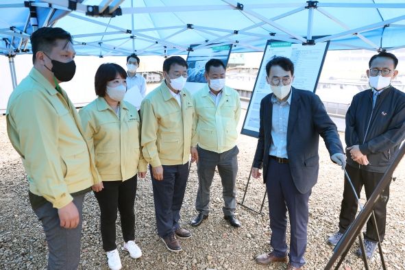 시흥시의회 자치행정위, 주요사업 현장 점검