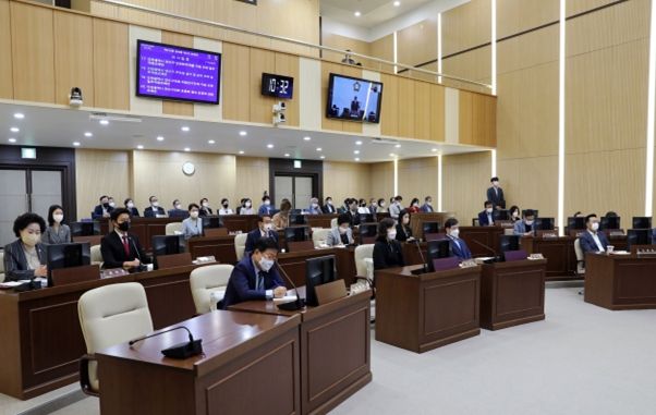 연수구의회, 제250회 제1차 정례회 제2차 본회의 개최