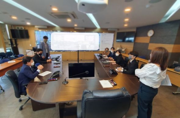 연수구의회 자치도시위원회 도시통합운영센터 방문