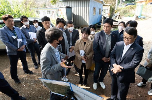 인천시의회 도시계획·개발사업 조사 특위, 주요 도시개발사업 현장방문