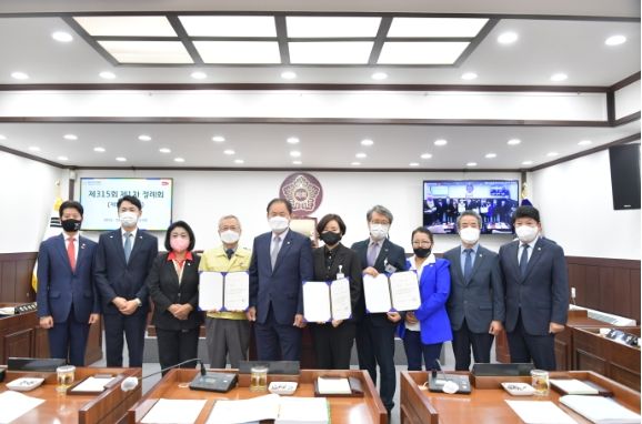 제315회 동두천시의회 제1차 정례회 폐회