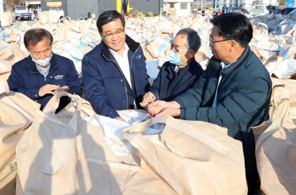 함양군, 2022년산 공공비축미 건조벼 매입 시작