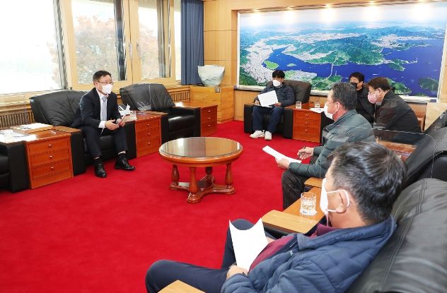창원특례시, 법인택시 노동조합 협의회 간담회 개최