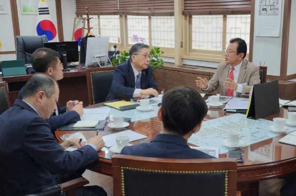 이현재 시장, LH 이한준 사장에 신도시 현안 해결 요청