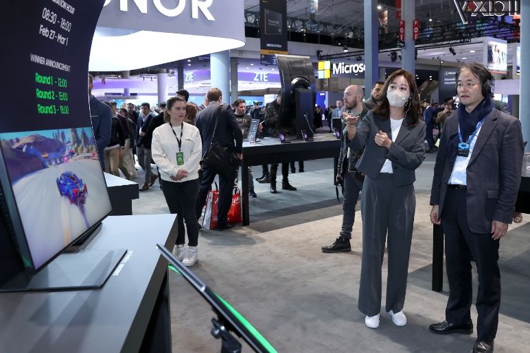 MWC2023 삼성전자 전시관 방문