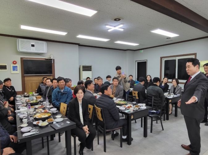 백영현 포천시장, 가산면 이장협의회와 공감․소통 오찬간담회 개최