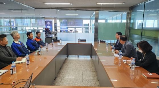 강수현 양주시장, 관내 중소기업 방문