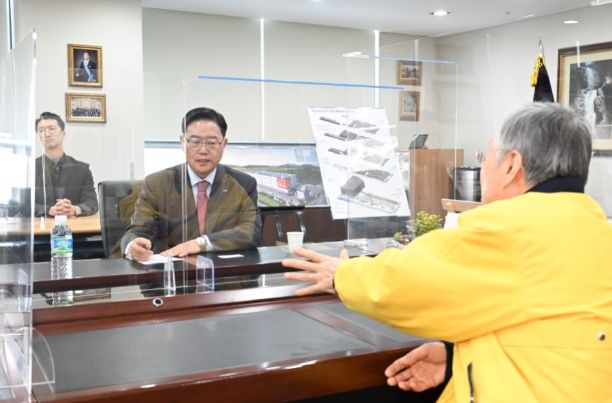 강수현 양주시장 아성다이소 본사 방문