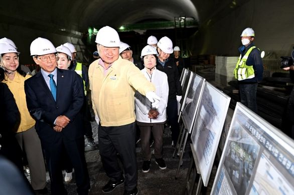 김경일 파주시장, ‘GTX-A 현장 방문, 진행 상황 점검’
