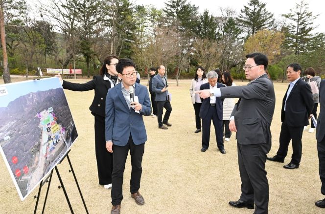 양주시, 회암사지박물관에서 현장 간부회의 가져… 양주 회암사지 왕실축제 추진상황 점검
