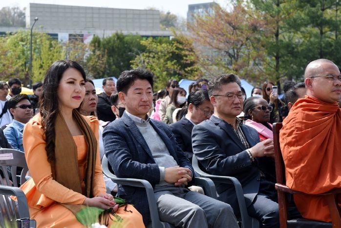 김동근 의정부시장, 캄보디아 송크란 축제 참석
