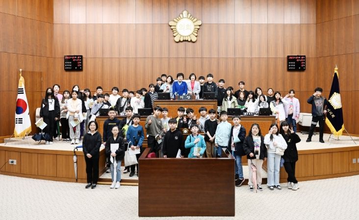 의정부시의회, 부용초 대상 의회 견학 프로그램