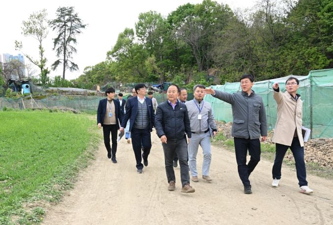 제2·3토취장 현장 방문한 이민근 안산시장…