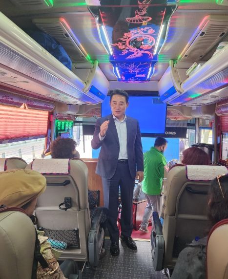 백영현 포천시장, 장애인학교 현장 학습 격려