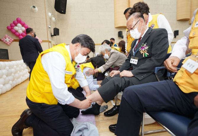 대한적십자사 광주시지구협의회, 제20회 어르신 효잔치 개최