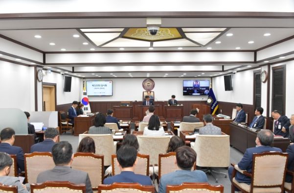 제320회 동두천시의회 임시회 폐회