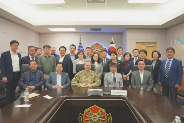 평택시의회,캠프 험프리스 방문