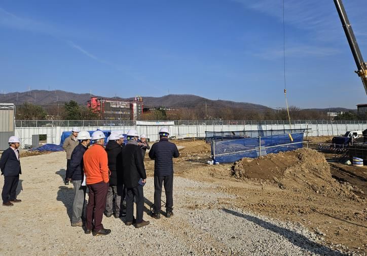 건설기계 신호수 운영 현황 점검.