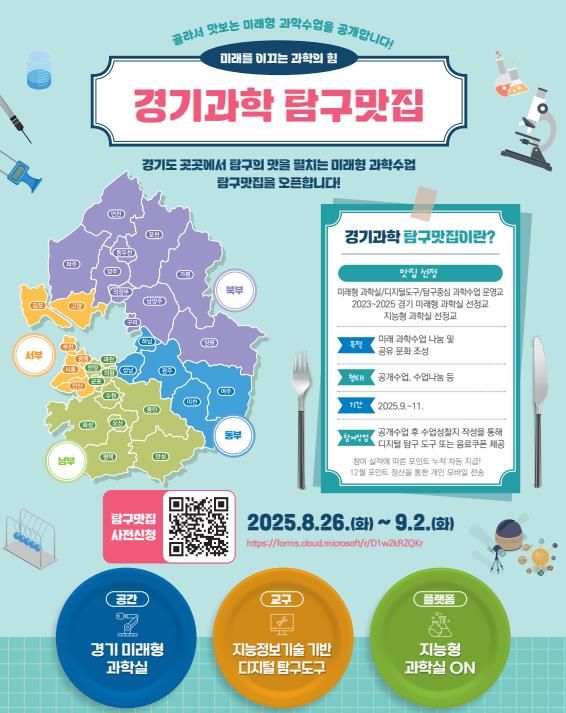 경기과학 탐구맛집 리플렛