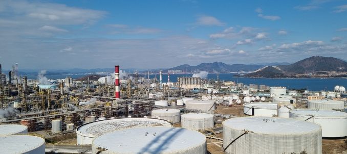 여수국가산업단지 전경