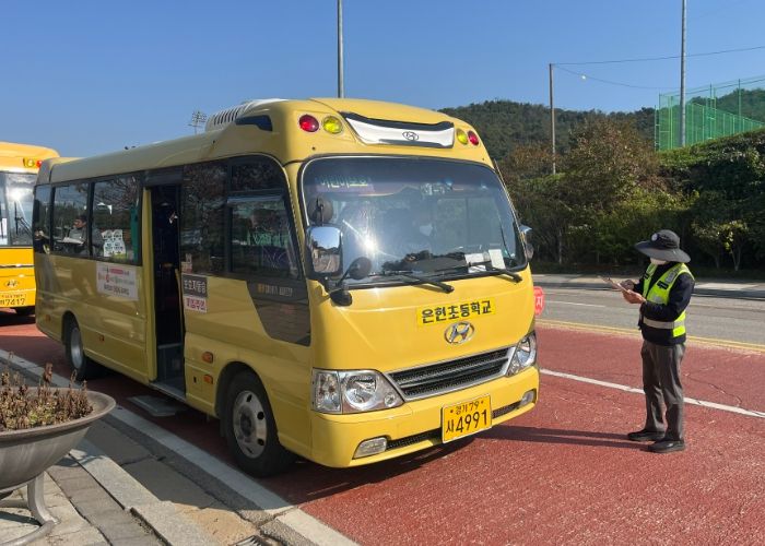 동두천양주교육지원청, 하반기 어린이통학버스 합동 안전점검 실시