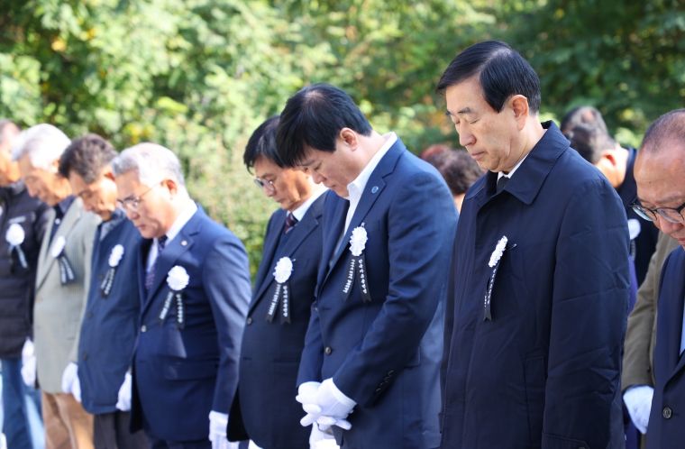 자유총연맹 충주시지회, 자유수호 희생자 합동위령제 거행