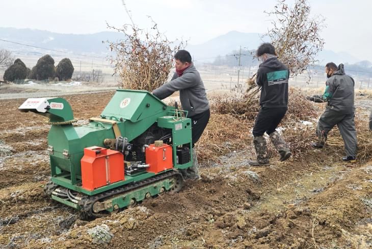 순창군, 영농부산물 파쇄 집중 지원… 산불 예방 효과 기대