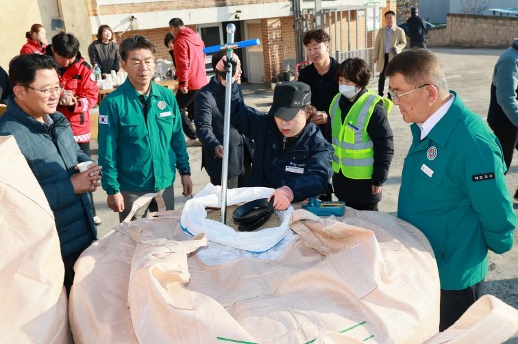 예천군, 2025년산 공공비축미 건조벼 본격 매입