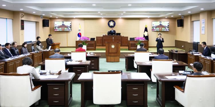 청양군의회, 제316회 제2차 정례회 개회