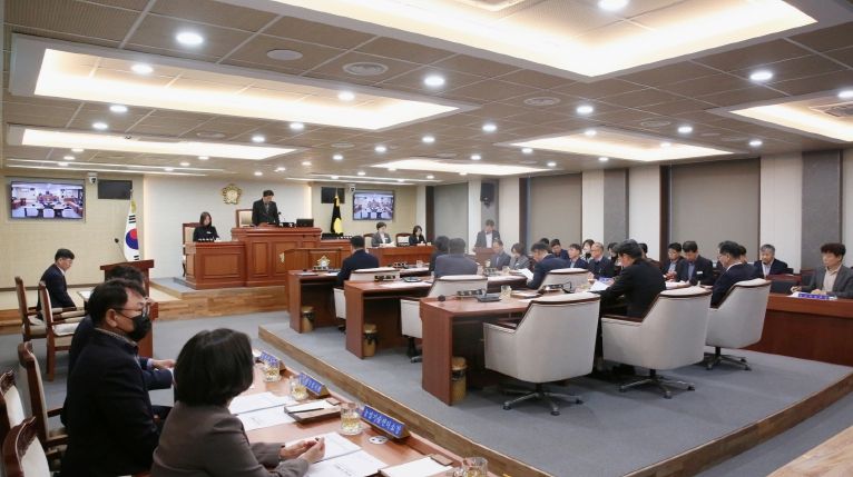 제380회 장수군의회 제2차 정례회 개회